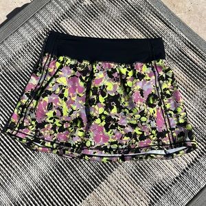 Lululemon Pace Rival Skirt Skort size 2 Tall